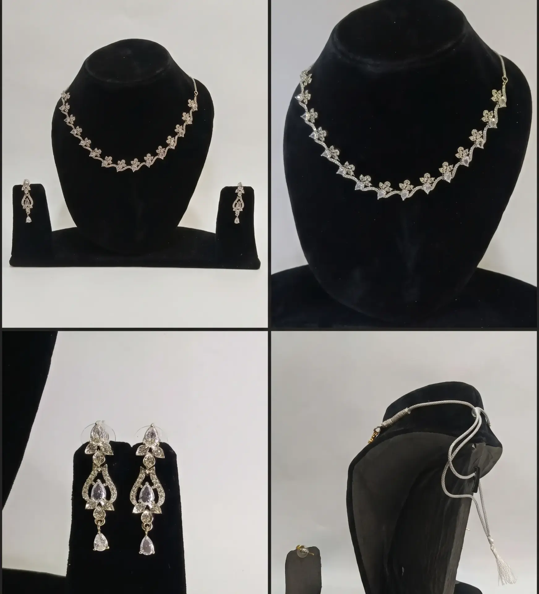 ELEGANT SILVER PLATED SET (Brazz, Silver)