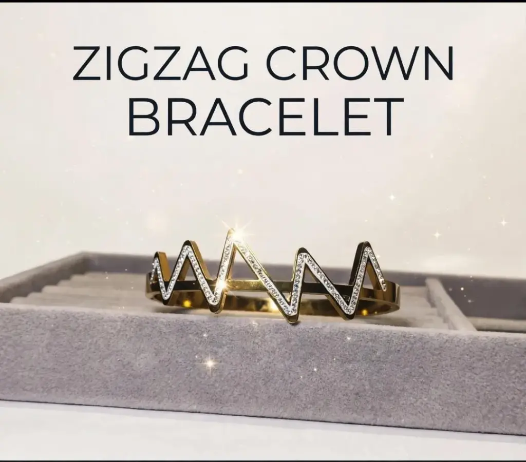 Zigzag Crown Bracelet