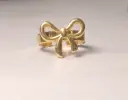 Gold Bow‑Shaped Ring